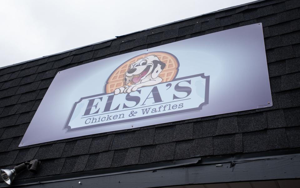 Elsa's Chicken & Waffles opened March 22 near Jolly and Waverly roads in Lansing. Its namesake comes from owner Nick Travelbee's late rescue dog Elsa.