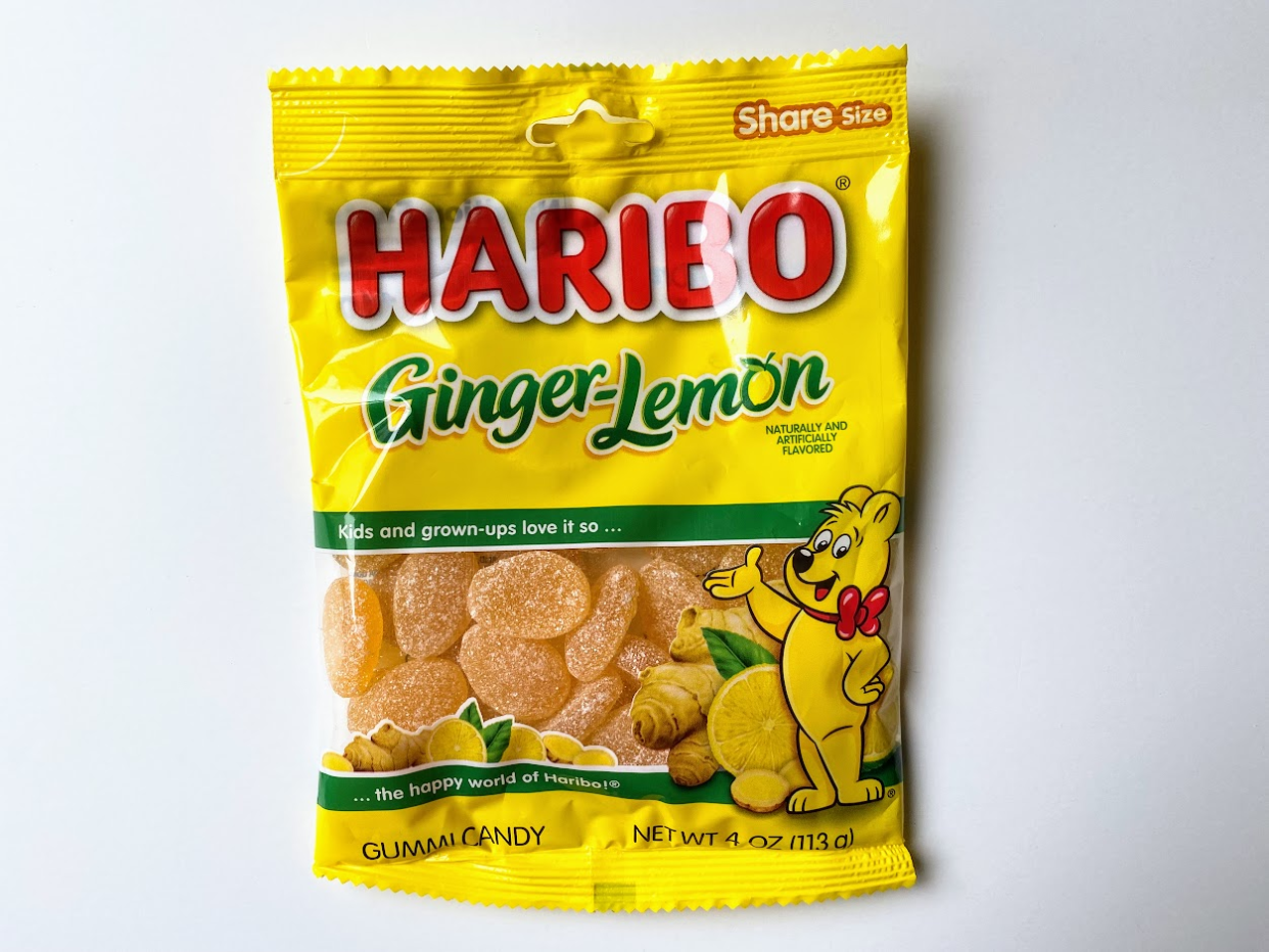 Haribo ginger lemon