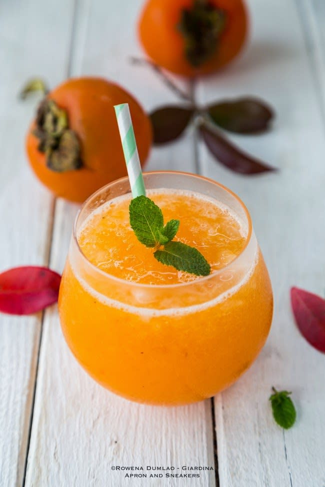 persimmon mocktail