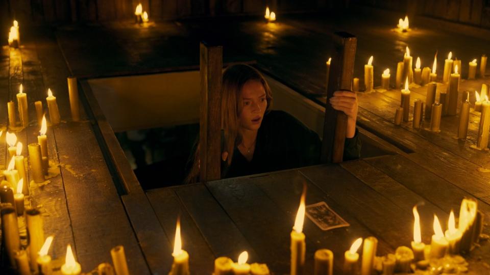 The supernatural horror film “Tarot,” which was in the second place last Friday, slipped to third. AP