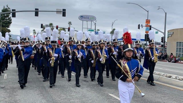 2022羅蘭岡第50屆馬車遊行及豐收慶會（Rowland Heights  Buckboard Days Parade & Festival）15日上午在Nogales大道和Colima大道熱鬧登場。（記者楊青╱攝影）