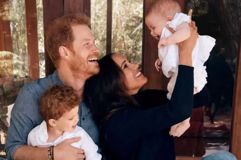 The Sussexes' announced last year that they were changing the way Archie and Lilibet's names were styled as they did not want to deny them of their "birth right" -Credit:Alexi Lubomirski