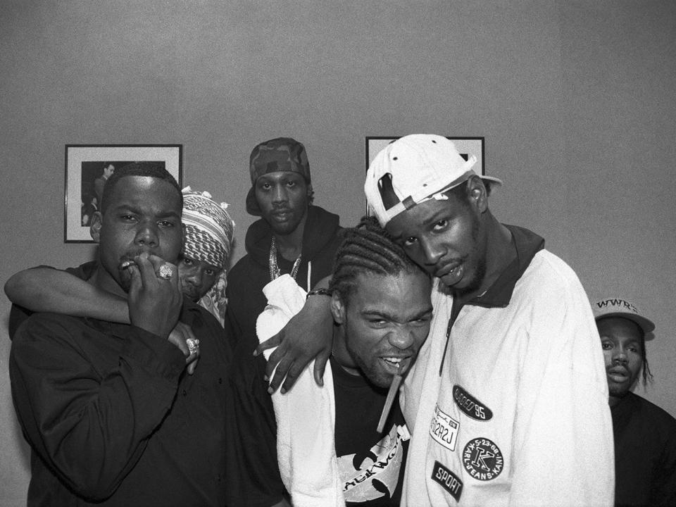 A photo of the Wu-Tang Clan