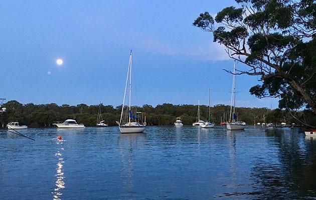 The tranquil waters of Huskisson are perfect for paddleboarding. Photo: Supplied