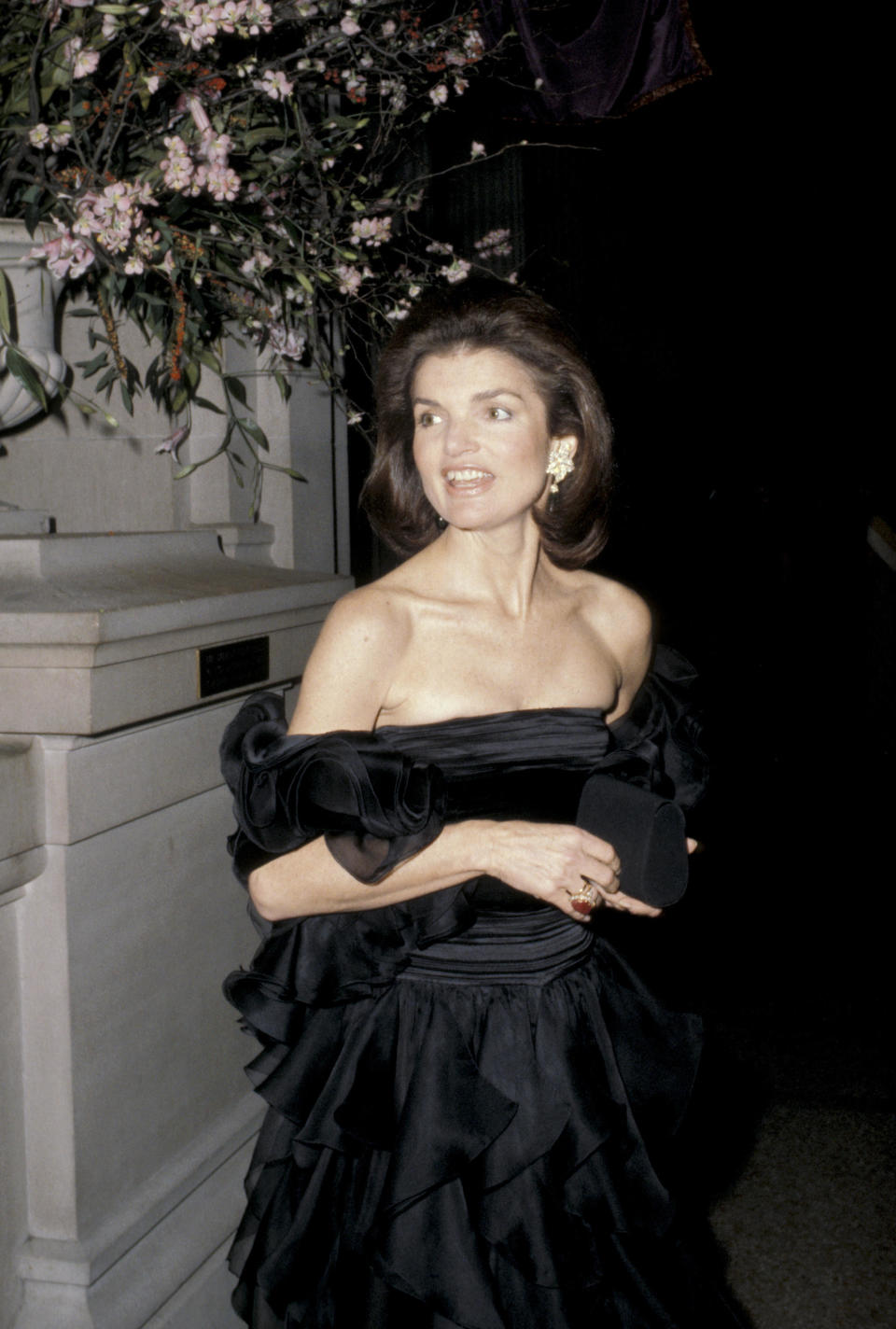 Jackie Onassis during Costume Institute Gala Presents 