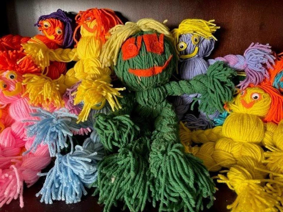 Darrell Missey still has the green yarn doll with big orange eyes and yellow hair that his mother made for him when he was a child.