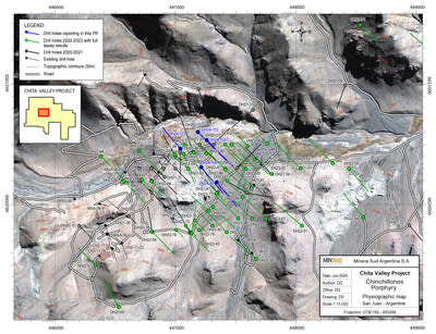 Map 1: Phase IV Drillhole Locations (CNW Group/Minsud Resources Corp.)