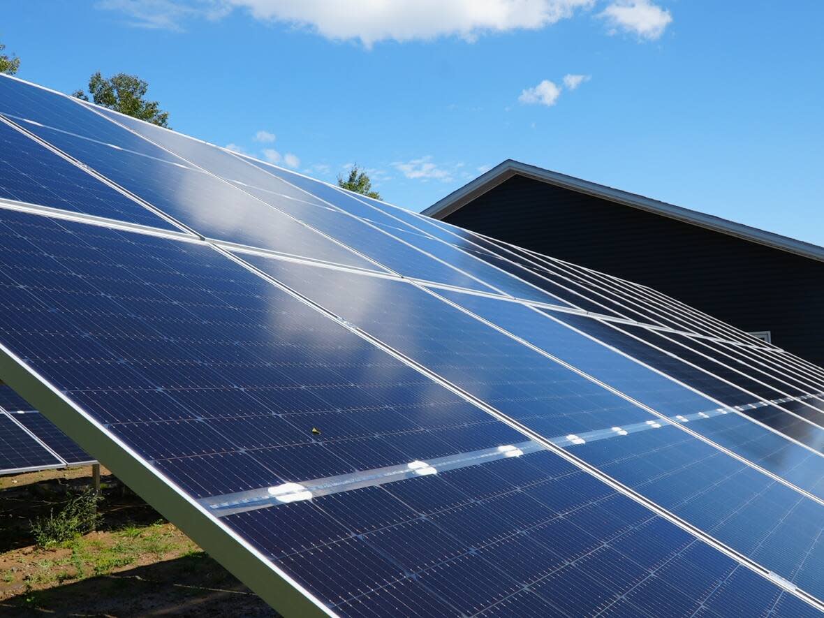 City of Saskatoon is encouraging solar panel use with new map tool that shows the savings homeowners might realize over a span of more than two decades.. (Oscar Baker III/CBC - image credit)