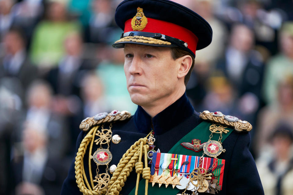 <p><a href="https://people.com/tv/2021-emmy-awards-tobias-menzies-outstanding-supporting-actor-drama-series-winner/" rel="nofollow noopener" target="_blank" data-ylk="slk:won his first Emmy for portraying Prince Philip;elm:context_link;itc:0;sec:content-canvas" class="link ">won his first Emmy for portraying Prince Philip</a> on <em>The Crown, </em>taking home the award for outstanding supporting actor in a drama. </p>