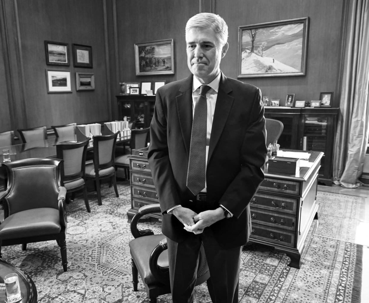 IMAGE: Justice Neil Gorsuch (Bill O'Leary / The Washington Post via Getty Images file)