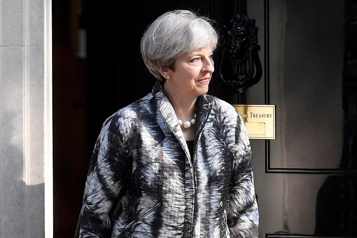 Russell Lynch: Theresa May isn’t set on dispatching an over-mighty dictator — rather crushing a feeble opponent: REUTERS