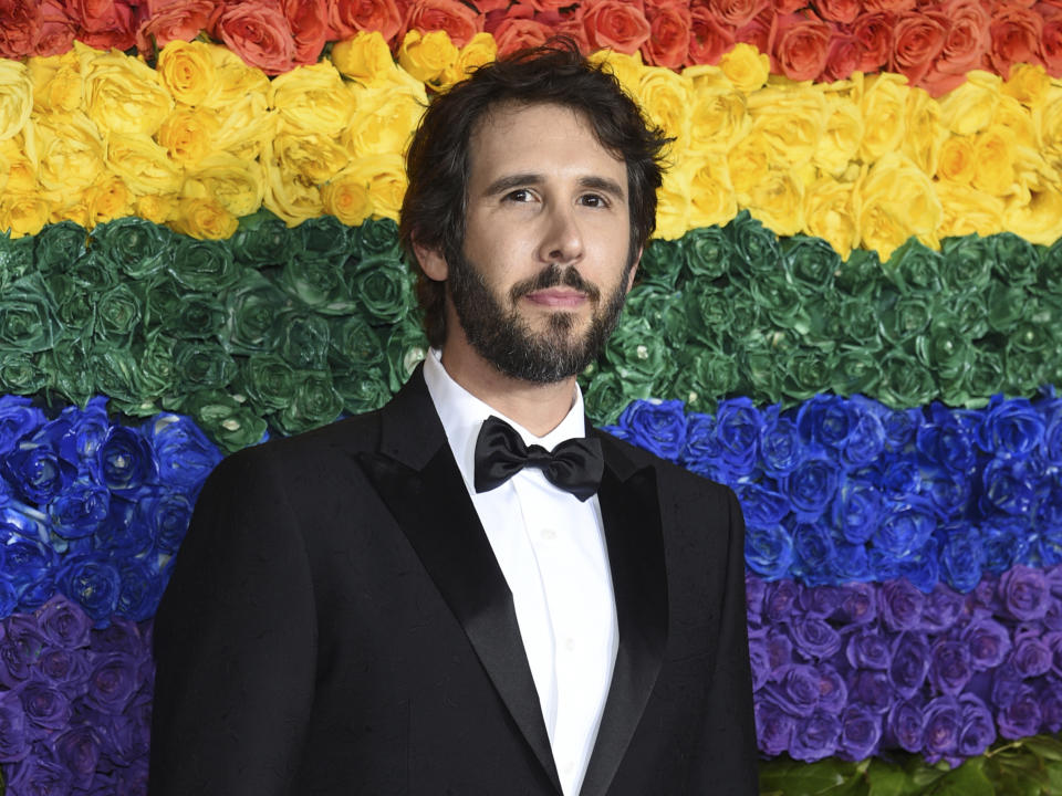 FILE - Josh Groban arrives at the 73rd annual Tony Awards on June 9, 2019, in New York. Groban turns 42 on Feb. 27. (Photo by Evan Agostini/Invision/AP, File)