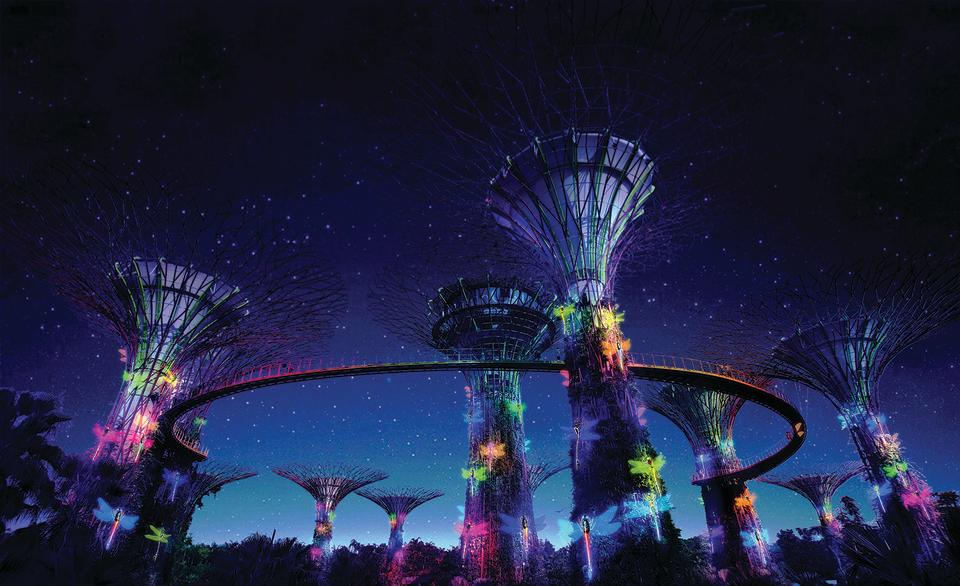 Flight of the Dragonflies artist’s impression. (Photo: Gardens by the Bay)