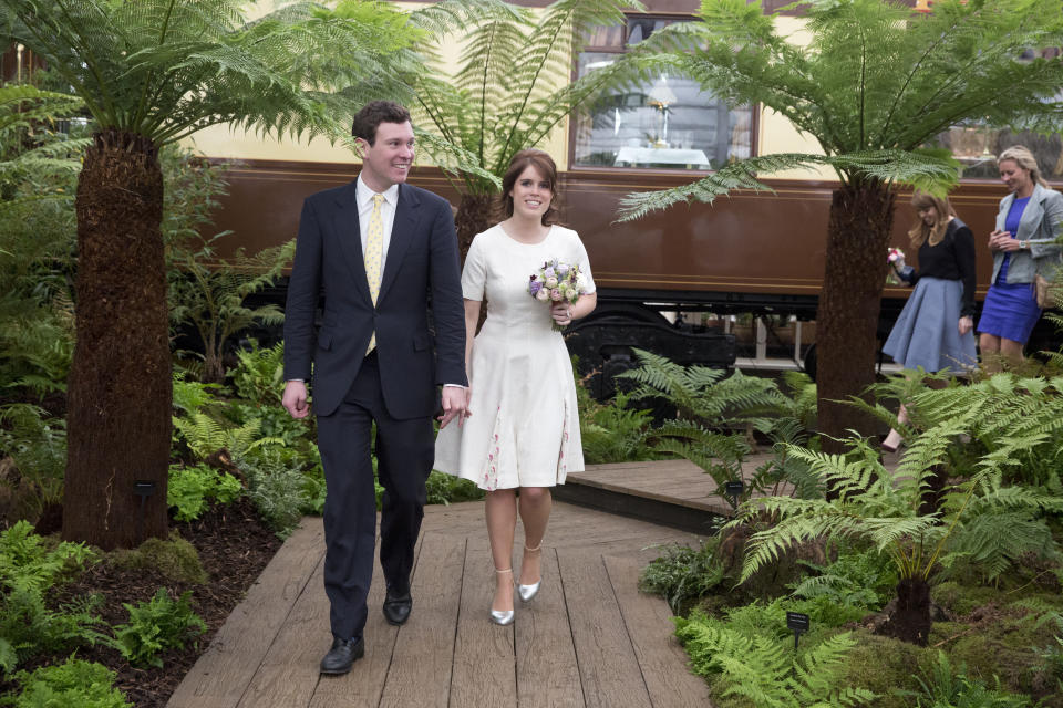 Jack Brooksbank and Princess Eugenie marry on October 12 (Getty)