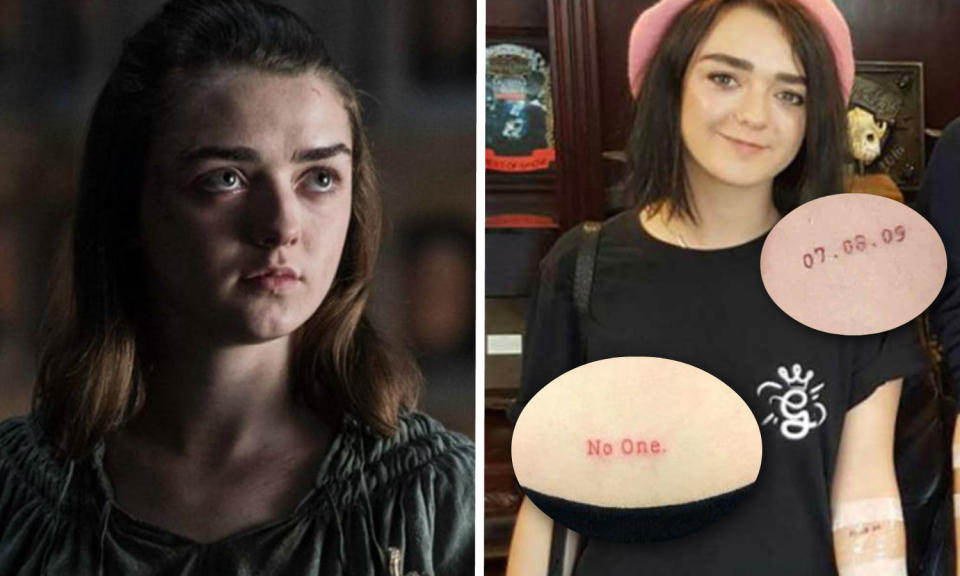 Maisie Wlliams – ‘Game Of Thrones’