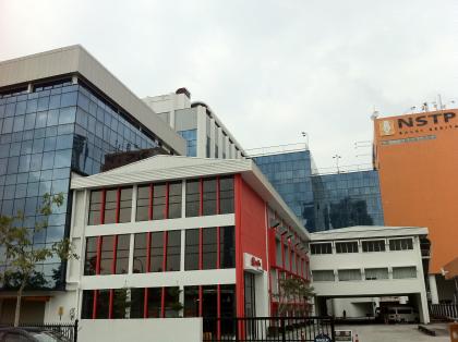 Another view of Balai Berita (Yahoo! Newsroom photo).