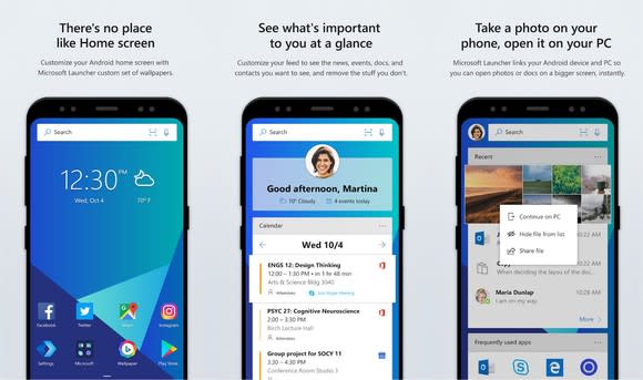 Microsoft Launcher.