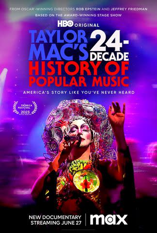 <p>HBO</p> Taylor Mac's 24-Decade History of Popular Music