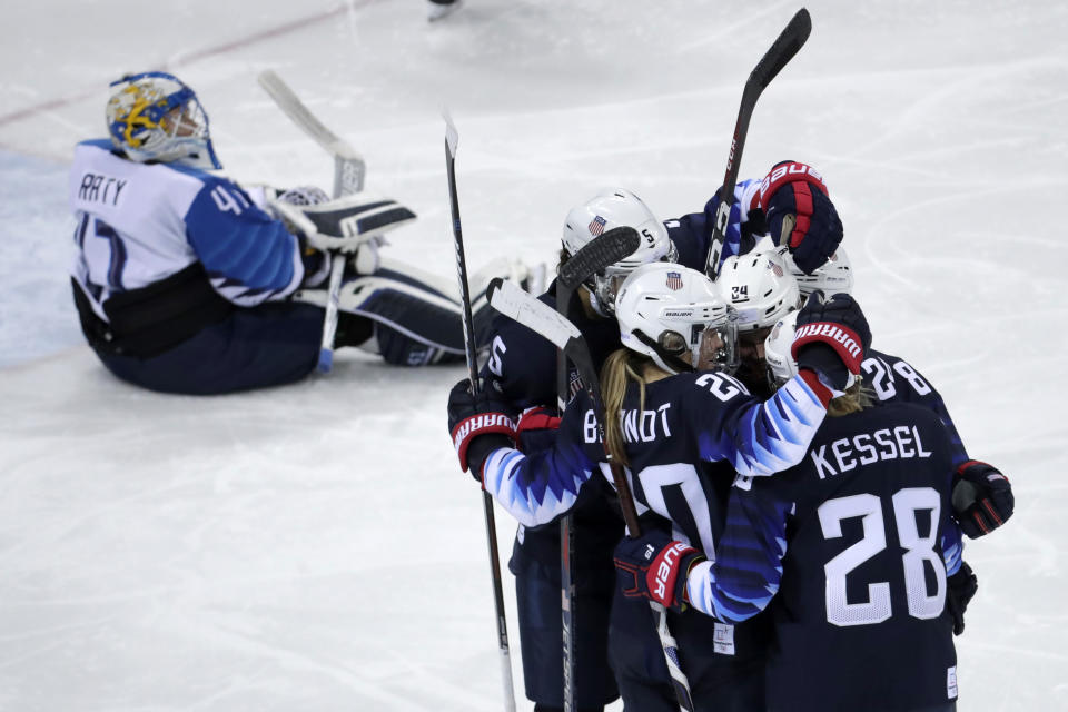 Team USA beats Finland 5-0