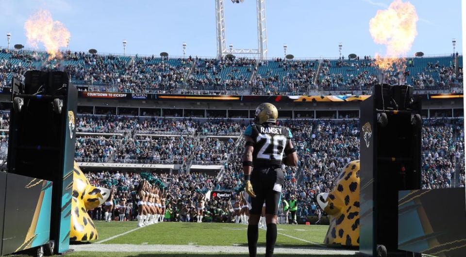 The Jacksonville Jaguars haven’t hosted a playoff game since 2000. (Getty)