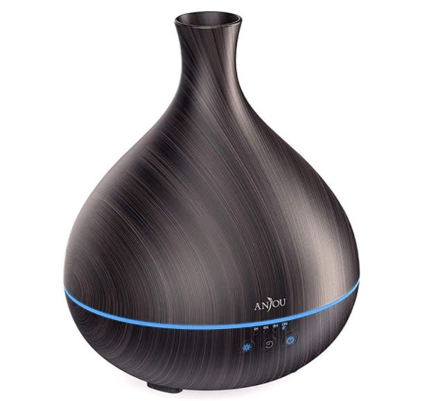 This diffuser delivers 10 to 15 hours of vapor and has three auto-off timer settings. It has a 4.8-star rating and more than 12,000 reviews. <a href="https://amzn.to/31oyLFQ" target="_blank" rel="noopener noreferrer">Find it for $36 on Amazon</a>.