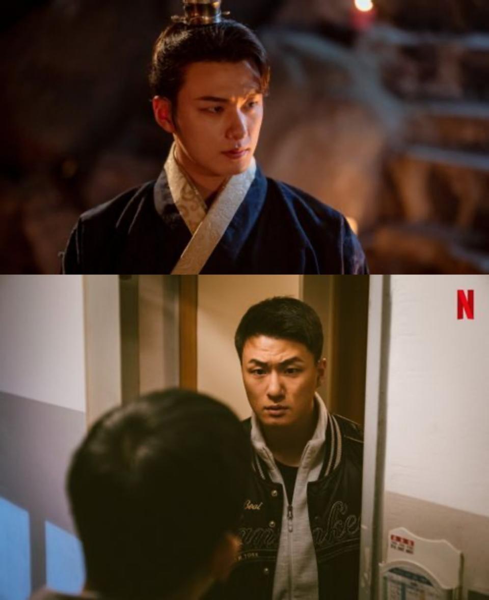 （圖源：TVING《還魂2：光與影》、NETFLIX《D.P：逃兵追緝令》）