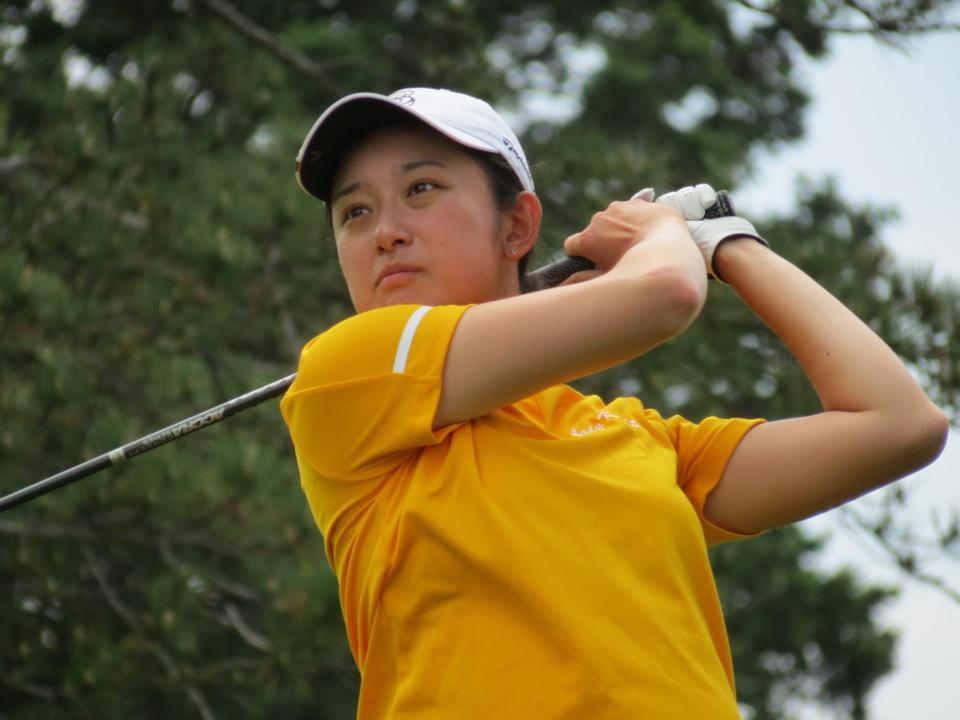 Bergen Tech senior Emily Shen was third at the 21st NJSIAA Girls Golf Championship and led her team to third place at Raritan Valley CC in Bridgewater on Monday, May 16, 2022.