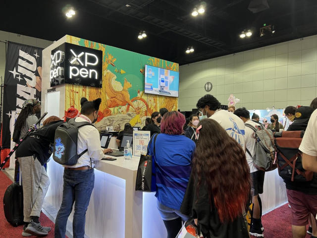 XPPen at Anime Expo 2022 with New Brand Image