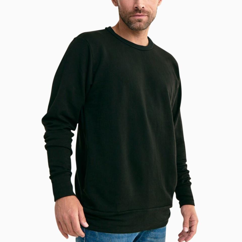 A men's crewneck sweatshirt from Groceries.