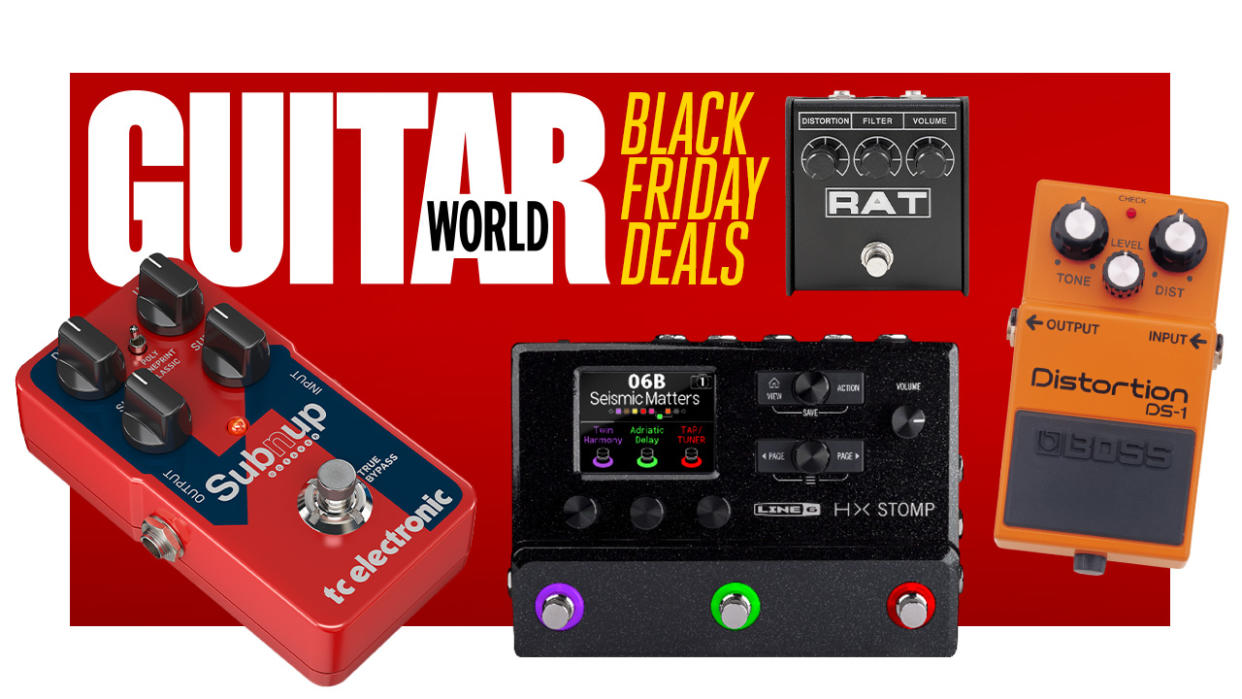  Black Friday guitar pedal deals 2023: You can still save big on pedals and stompbox accessories. 