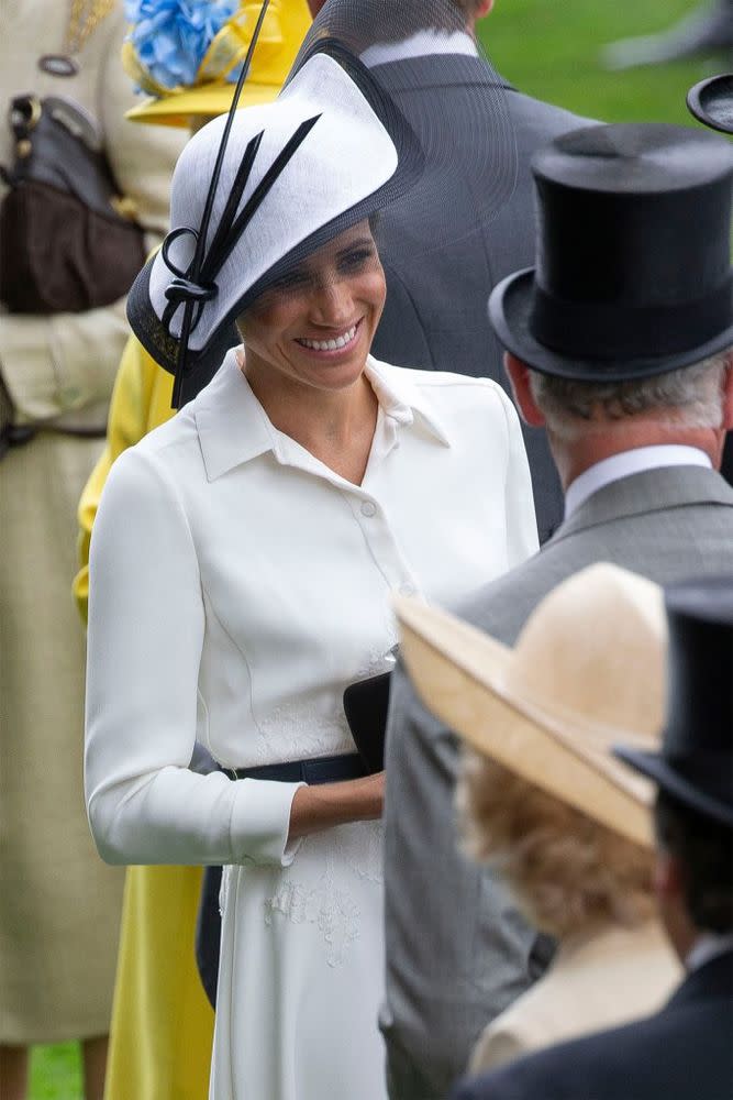 Meghan Markle at Royal Ascot on June 19, 2018.