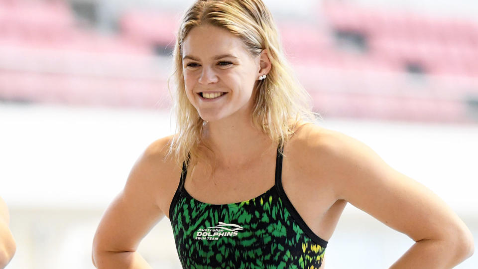 Shayna Jack at an Aussie training camp earlier this year. (Photo by Delly Carr/Getty Images)