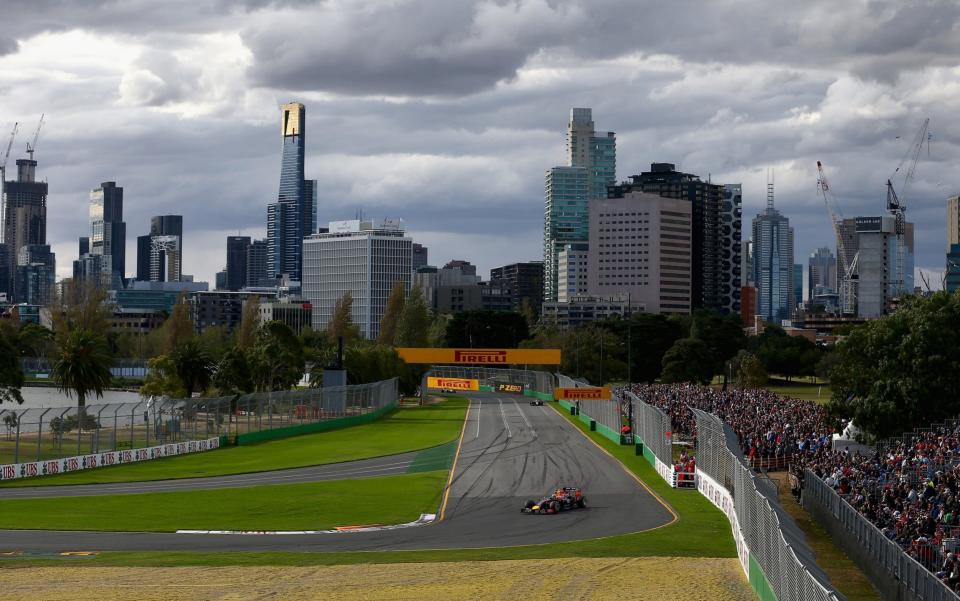 Home favourite Daniel Ricciardo, here pictured the 2014 Australian GP - Getty Images Sport