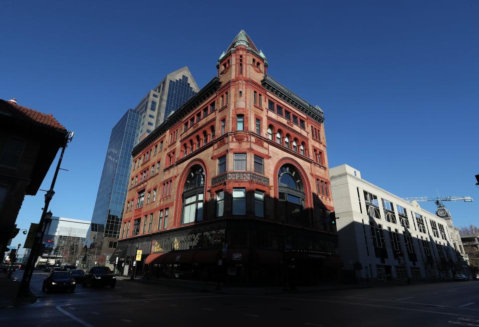 The historic Levy Building on South 3rd Street in Louisville, Ky. on Dec. 4, 2023.