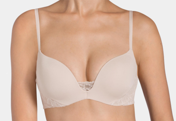 The Magic Boost Push Up Bra gives the illusion of curves.