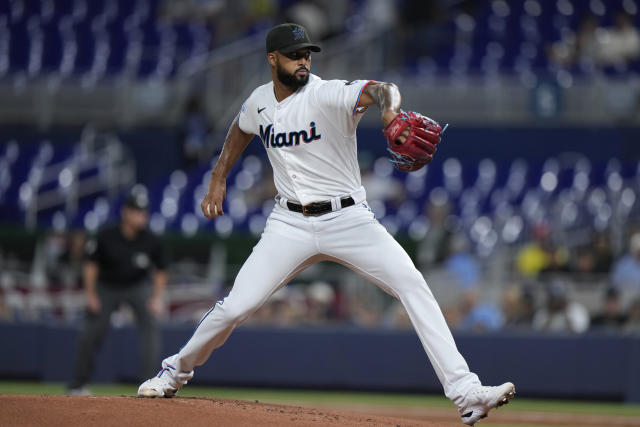 Sandy Alcantara Walks Out of Bullpen to Face the Mets