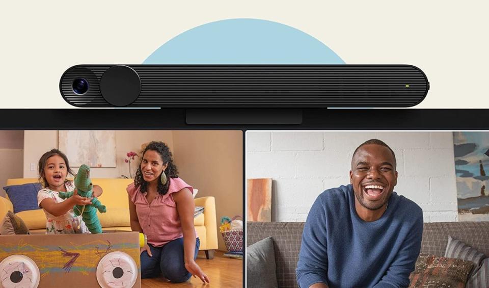 The Portal TV installs on nearly any TV to deliver big-screen Messenger, WhatsApp and Zoom calls. (Photo: Facebook)