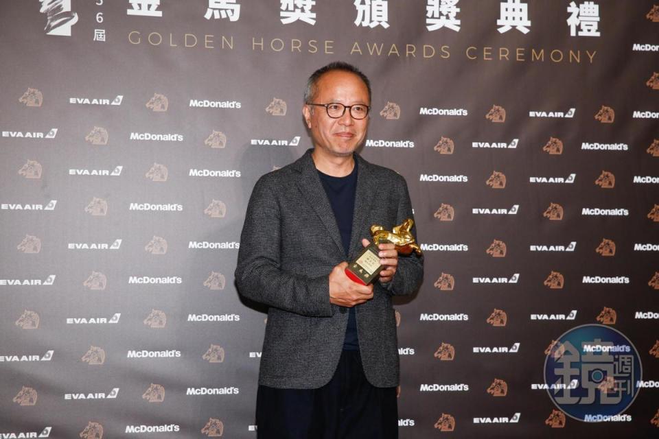 鍾孟宏2019年憑《陽光普照》拿到金馬獎最佳導演獎，他認為能繼續不斷的拍電影是滿幸福的事。