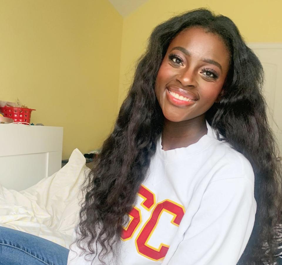 Abeer Tijani, a senior at USC