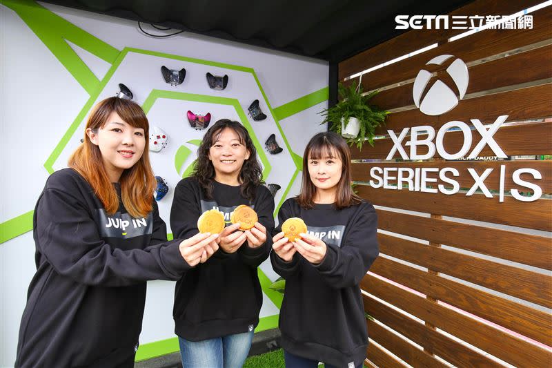 為感謝玩家熱血支持，微軟Xbox準備Xbox專屬口味車輪餅（圖／台灣微軟提供）