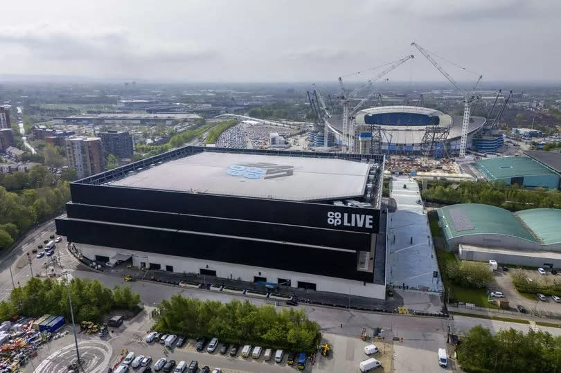 The Co-op Live arena in Manchester (Peter Byrne/PA)