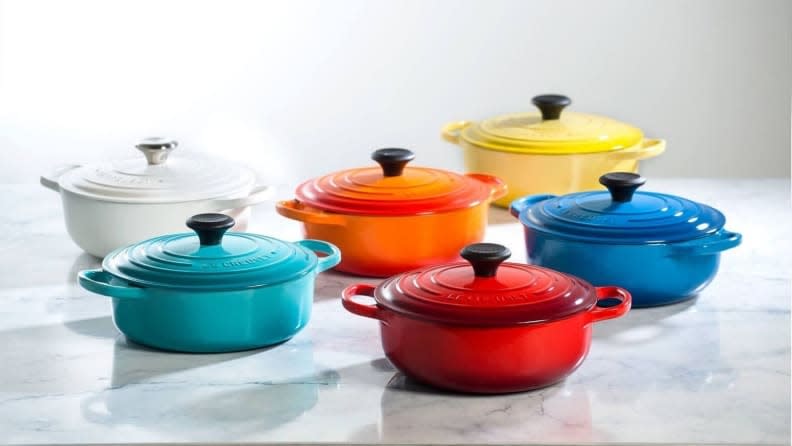 Available in a ton of gorgeous colors, Le Creuset Dutch ovens are an incredible purchase.