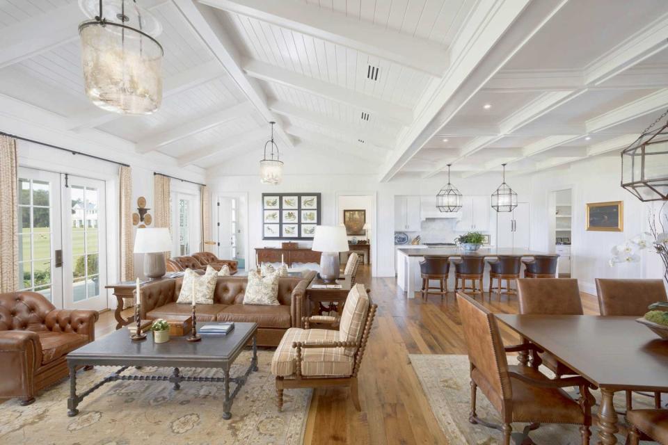 A living room area at The Lodge at Sea Island