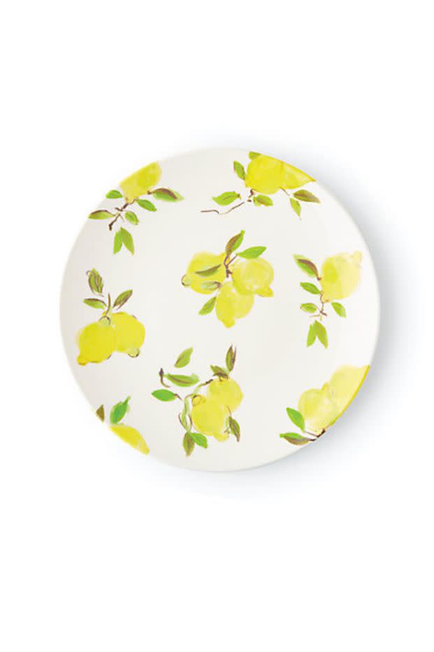 Lemon Melamine Plate