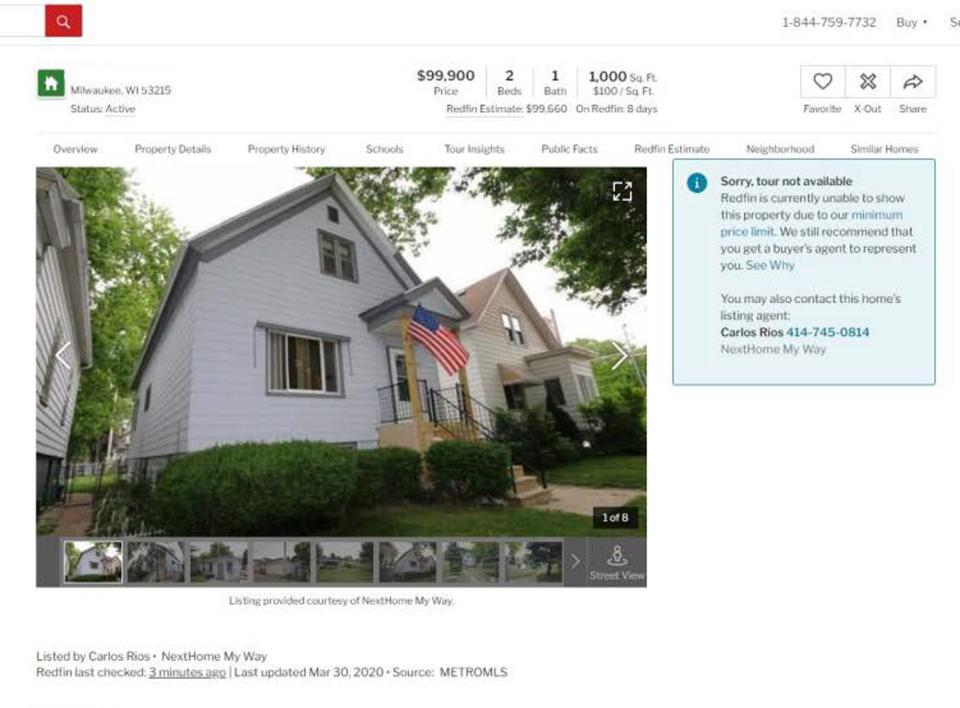 Redfin Milwaukee City Home 2