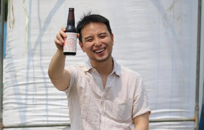 禾餘麥酒創辦人陳相全在網路上以「塔綠斑」批評對方，引發輿論熱議。（翻攝自禾餘麥酒臉書）