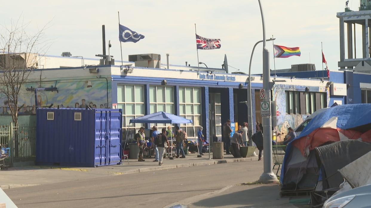 Boyle Street Community Services will be moving out of its location on 105th Avenue since its lease is expiring at the end of September. (Travis McEwan/CBC - image credit)