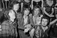 <p>Even rockers wanted a taste of the disco life. In 1973, the English rock band Faces celebrated their album release at Tramp, a London discotheque. <br></p>