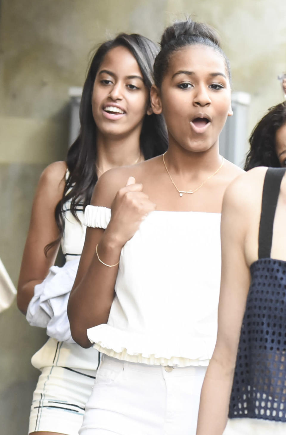 Sasha und Malia Obama