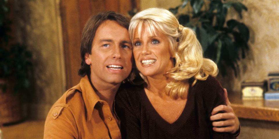 SUZANNE SOMERS JOHN RITTER three's company